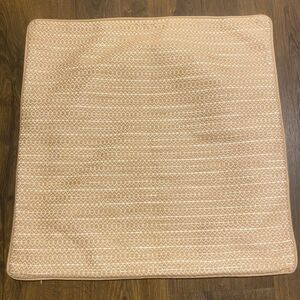 NWT Ralph Lauren Cream Tan Standard Pillow Cover 100% Cotton